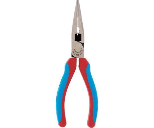 強力型ロングノーズプライヤー　166mm　コンフォートハンドル