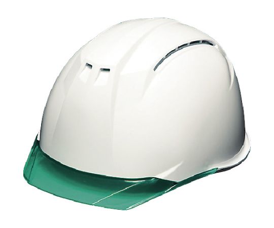 透明バイザーヘルメット　AP11EVO-CW　KP　白/グリーン