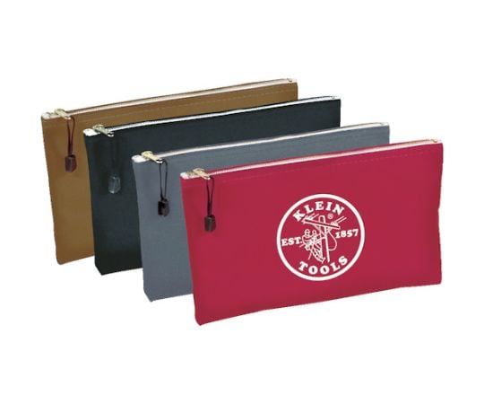 ツールポーチ　4個セット（茶、黒、灰、赤）