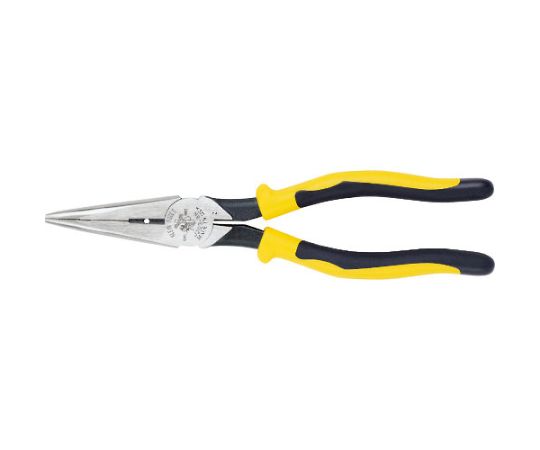 強力型ロングノーズプライヤー　サイドカット　コンフォートハンドル　220mm