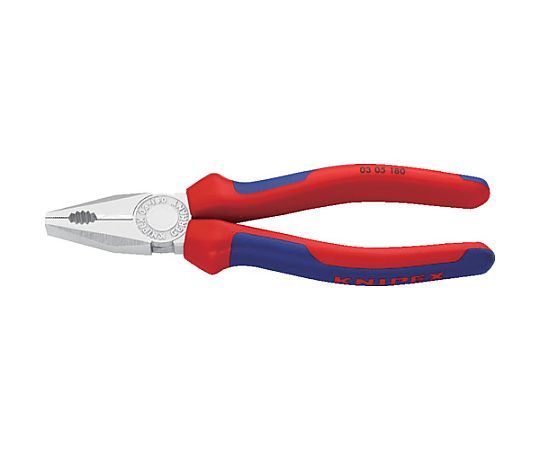 ペンチ クロムメッキ仕上げ コンフォートハンドル 180mm