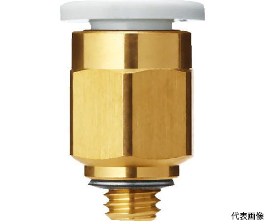 63-2124-17 ワアンタッチハーフユニオン長円 KQ2H04-M3G1