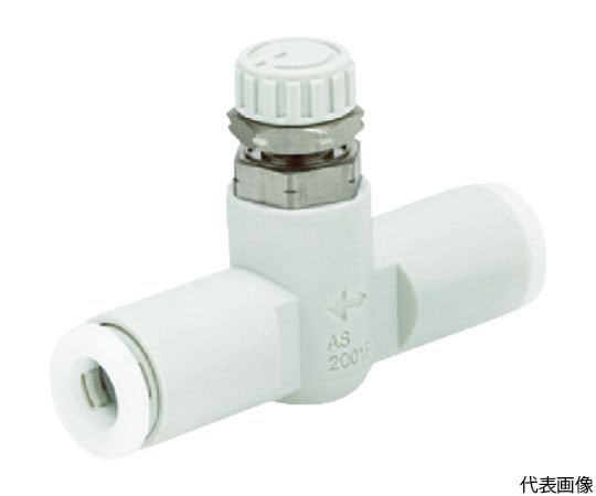 ワンタッチ管継手付スピコン SUSインライン