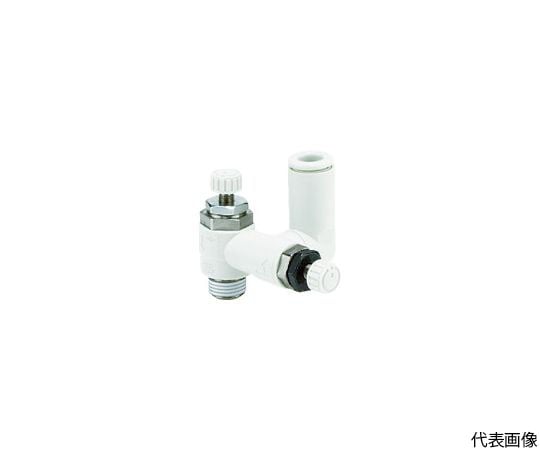 63-2181-68 ワンタッチ管継手付デュアルスピードコントローラ ASD430F-02-10S