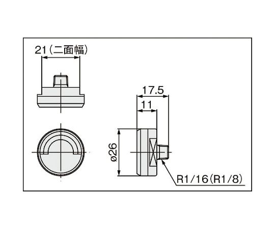 63-2189-99 圧力計 G27-20-R1