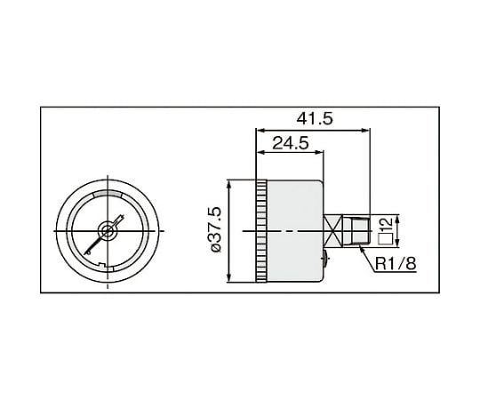 63-2190-11 圧力計 G36-10-01-LN