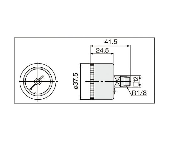 63-2190-20 圧力計 G36-4-01-L