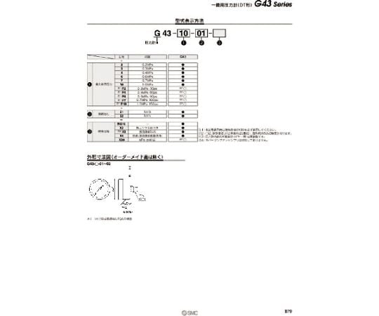 63-2190-34 圧力計 G43-2-02