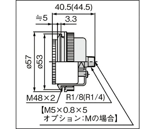 63-2191-44 圧力計 G46E-10-02M-C2