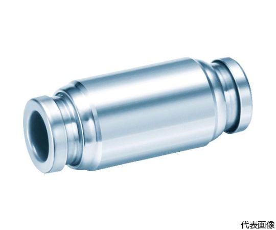 63-2193-78 金属ワンタッチ継手ストレート KQB2H10-00