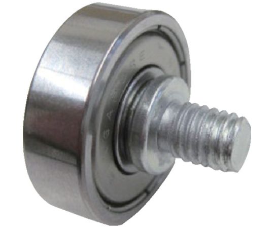 スチール製　六角穴ボルト付ベアリング