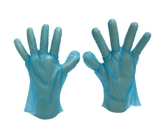 WエンボスGLOVE23　ブルー　SS　箱（100枚入）