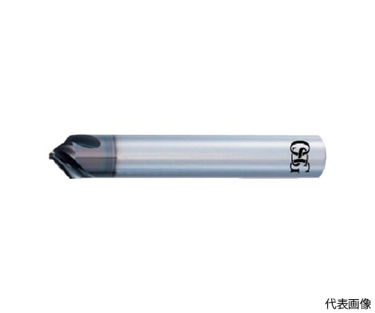 WXLコート 面取りカッタ ネガタイプ レギュラ 3刃 先端径2mm 大端径10mm 全長70mm 9200160