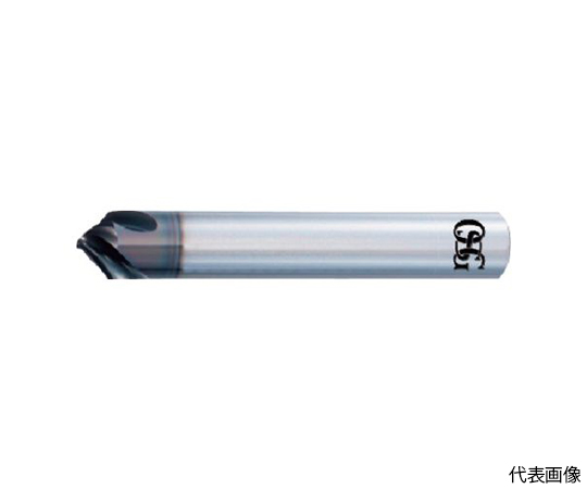 WXLコート 面取りカッタ ポジタイプ レギュラ 3刃 先端径1mm 大端径6mm 全長50mm 9200106