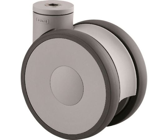 高性能旋回双輪キャスター"LINEA"（ポリウレタン車） φ125 自在式