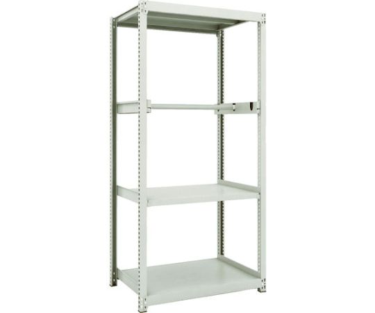 M2型軽中量棚　860X600XH1800　パイプ1段　単体