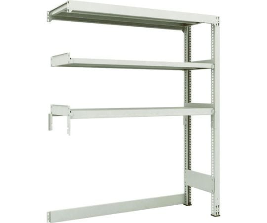 M3型中量棚 下段開放型 W1500XD471XH1800 3段 連結