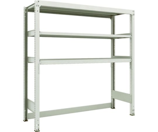 M3型中量棚 下段開放型 W1800XD571XH1800 3段 単体