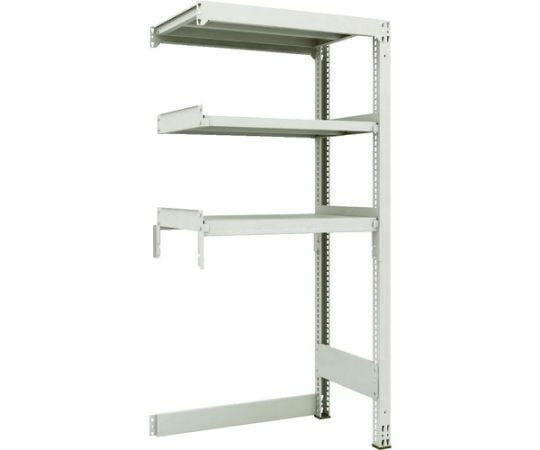 M3型中量棚 下段開放型 W900XD571XH1800 3段 連結