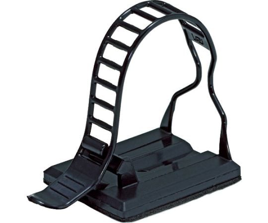 ケーブルクランプベルトタイプ　結束径5～25Φ　黒　10個入