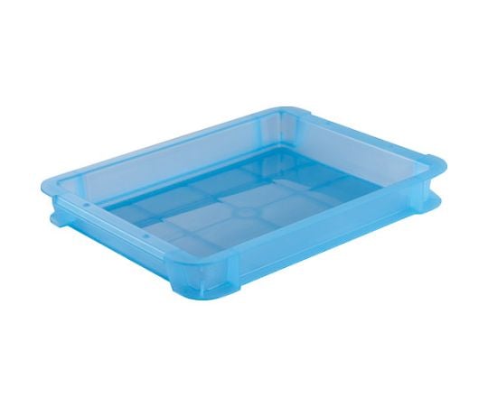 スケルトンカラーコンテナ　3L　青