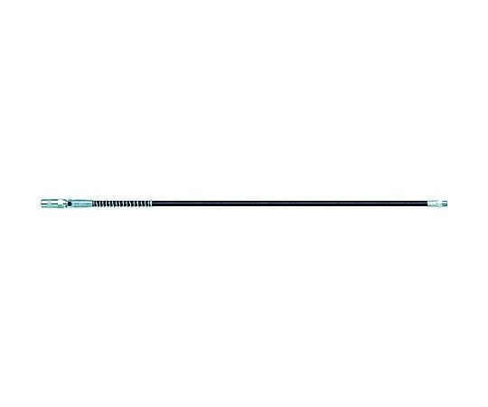 グリスガン用ばね付きホース ハイドロリックニップル用 466mm