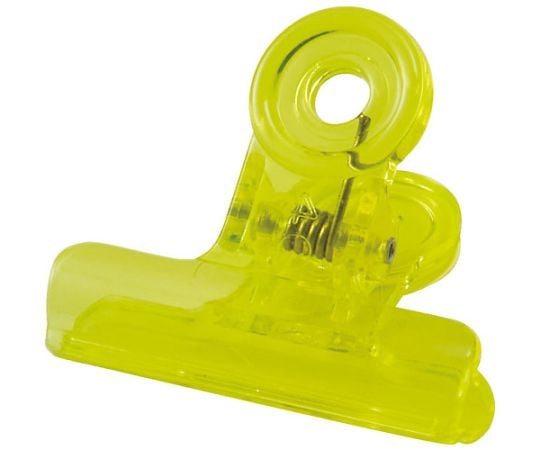 ポリカクリップ　38MM　黄（20個入）