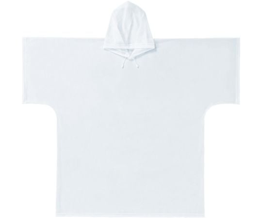 ポンチョ　クリア色