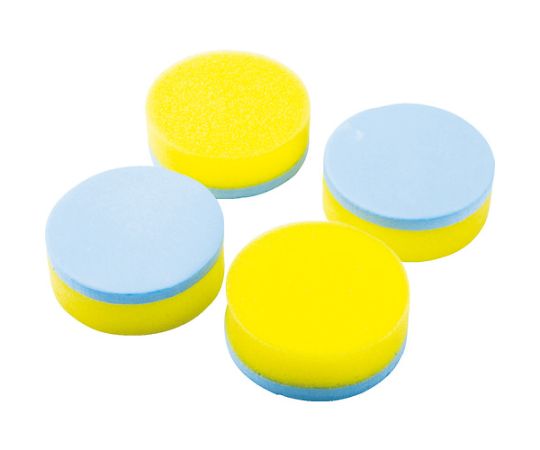 ワックス用スポンジ　丸　4個