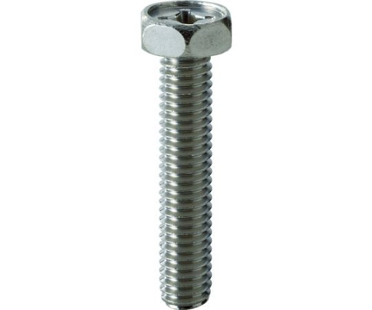 十字穴付六角アプセットボルト ステンレス M4×6 40本入 （アプセットボルト）