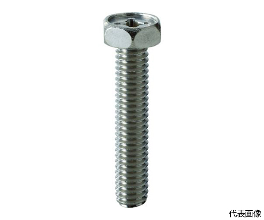 十字穴付六角アプセットボルト ステンレス M6×10 14本入 （アプセットボルト）
