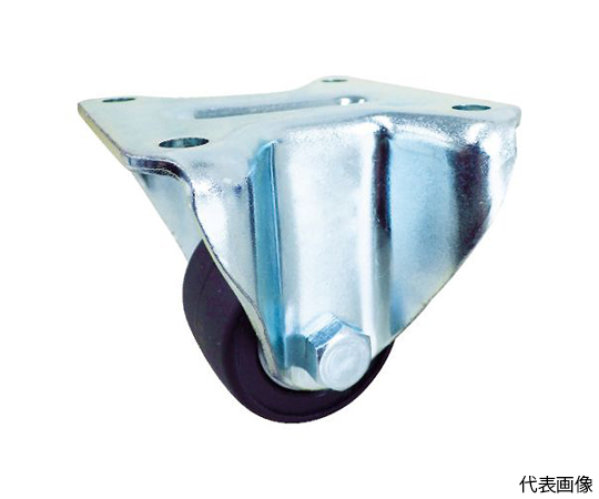 低床式　重荷重用　固定　ナイロン車75mm