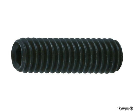 六角穴付止めねじ 平先 黒染め M5×16 40本入