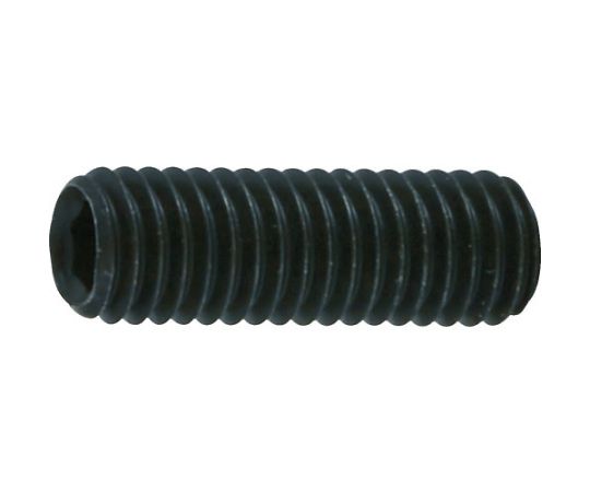 六角穴付止めねじ 平先 黒染め M6×16 60本入