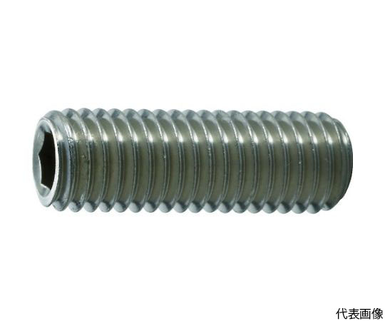 六角穴付止めねじ 平先 ステンレス M10×25 10本入