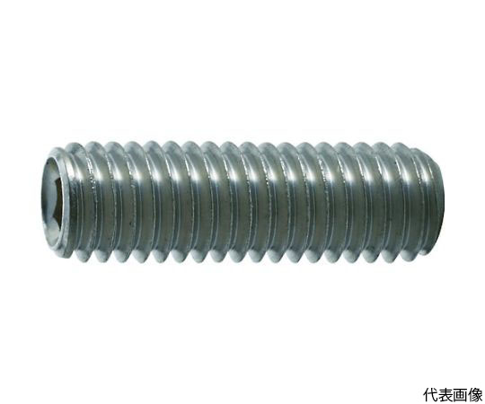 六角穴付止めねじ 平先 ステンレス M5×12 45本入