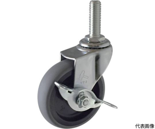 EAシリーズねじ込み　自在SP付　PPホイールエラストマー巻車　50mm