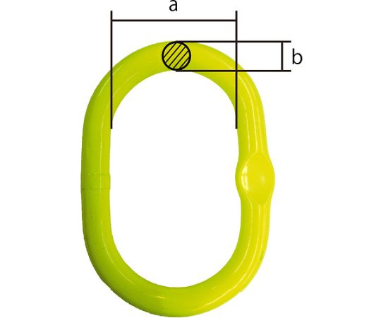 1本吊りチェンスリングセット　L=1.5m　TA1-EKN-16