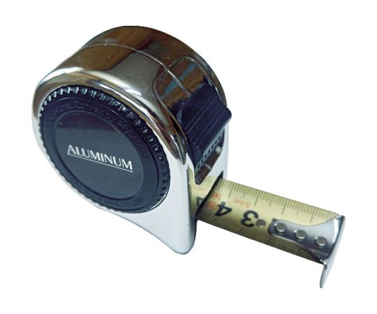 ロックタイプコンベックス メジャー アルミニウム 5.5m 25mm ALM2555