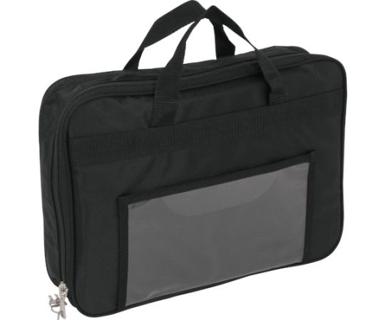 ダッフル重要書類搬送バッグ（7CM）　ファスナーキーロック