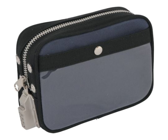 帆布メール用ポーチ（SS）SED-1錠付　紺