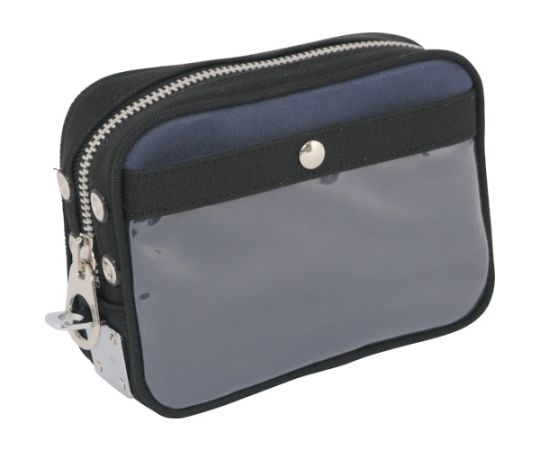 帆布メール用ポーチ（SS）馬蹄錠金具付　紺