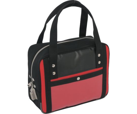 帆布メール用ボストン（SS）SED-1錠付　赤