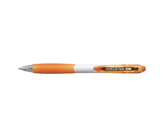 ［取扱停止］クリフターノック式ボールペン0.7mm白オレンジ SN11807W.4