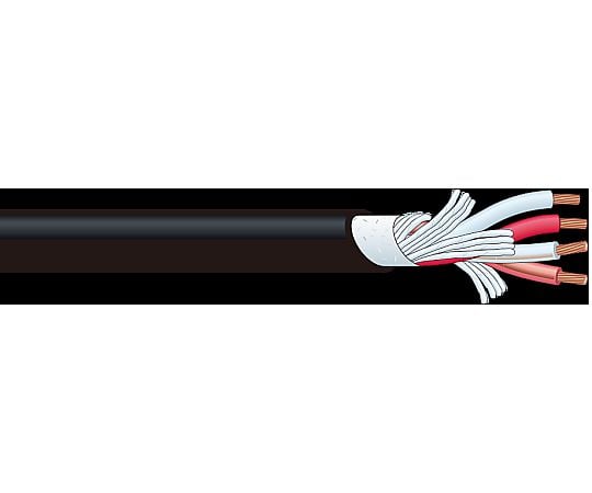 4心スピーカーケーブル（AV用ケーブル） 灰 4Sシリーズ カナレ電気