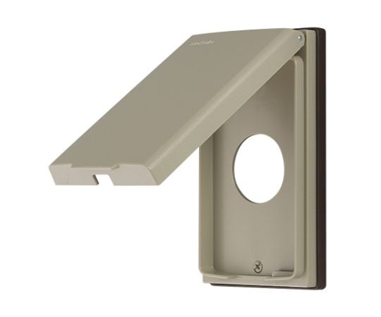 防滴プレート1個用コンセント