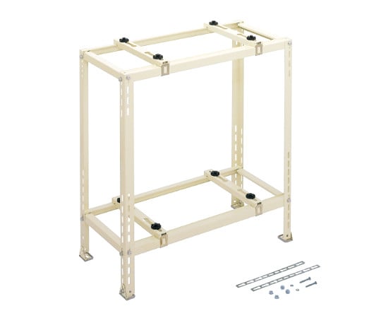 ルームエアコン据付部材　二段・平地高置用