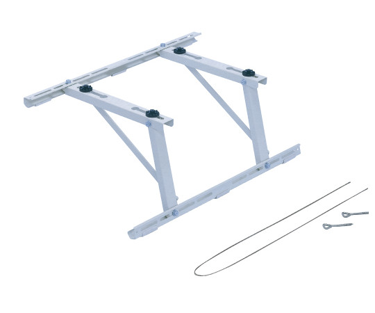 ルームエアコン据付部材　傾斜屋根用