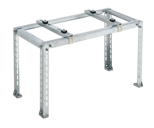 ルームエアコン据付部材　平地高置用（高さ500）