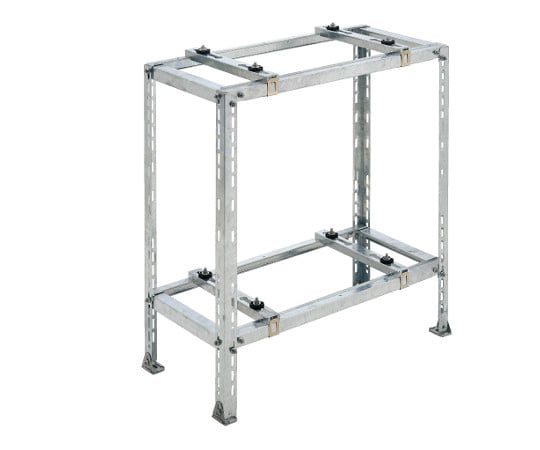 ルームエアコン据付部材　二段/平地高置用